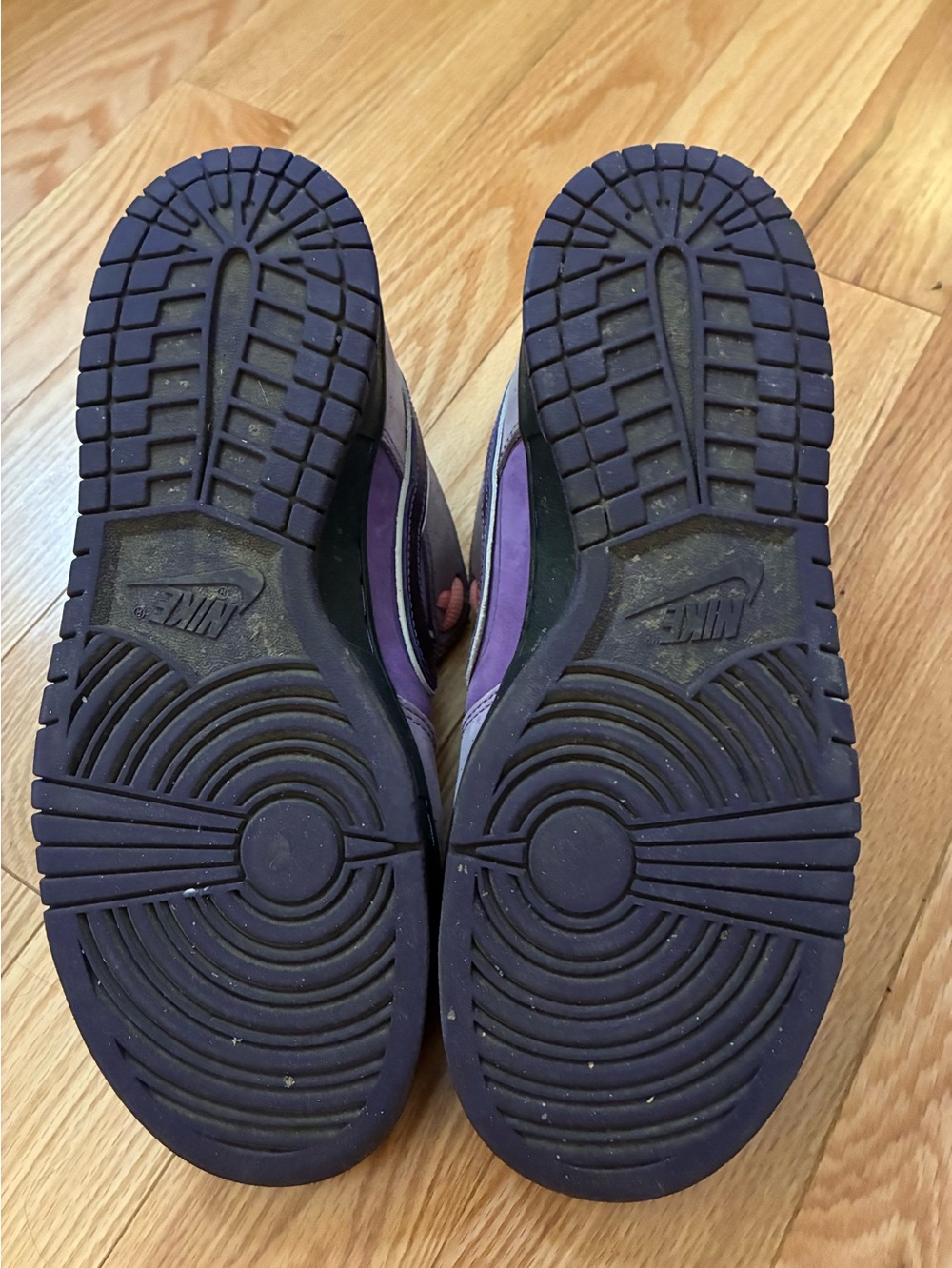 Nike SB Purple and Pink Low-Top Skate Shoes - Picture 4 of 8